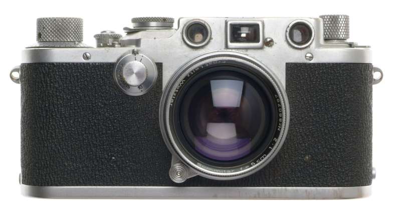 CAMERA IIIC RANGEFINDER USED 35mm FILM BODY WITH 1:2 f=5cm SUMMITAR LENS f=50mm