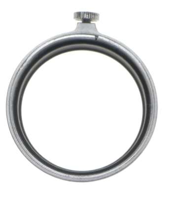 USED LEICA FISON LEITZ ELMAR CHROME LENS HOOD SHADE RARE ELMAR 3.5/5cm LEITZ 5cm