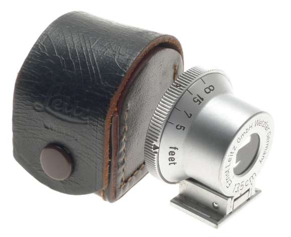 13.5cm BRIGHT LINE CHROME LEICA RANGEFINDER CAMERA VIEWFINDER 135mm SHOOC CASED