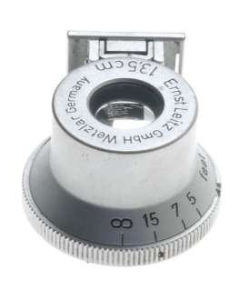 13.5cm BRIGHT LINE CHROME LEICA RANGEFINDER CAMERA VIEWFINDER 135mm SHOOC CASED