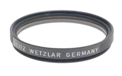 UVa LEICA 13131 CAMERA LENS FILTER EXCELLENT E39 BLACK FITS SUMMICRON 2/50mm