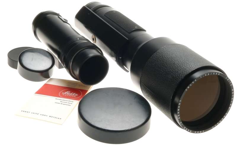 LEICA TELYT f6.8 f=560mm TELE LENS RAPID SHIFT FOCUS SYSTEM FITS M10 W/ADAPTER