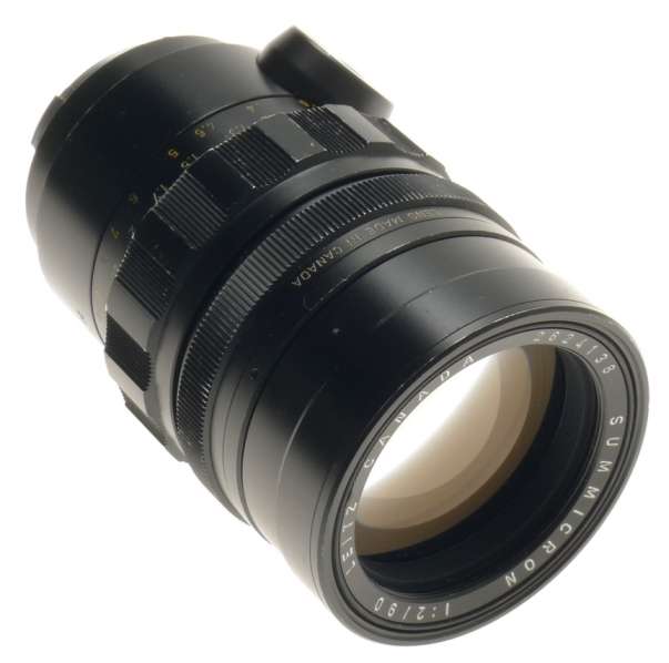 BLACK SUMMICRON 2/90mm CHROME M MOUNT LEICA CAMERA LENS f=90mm BOX FITS M9 M240