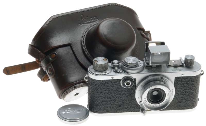 LEICA IF CHROME M39 CAMERA 6.3/28mm RARE LEITZ HEKTOR F=2.8cm 1:6.3 FINDER CAP