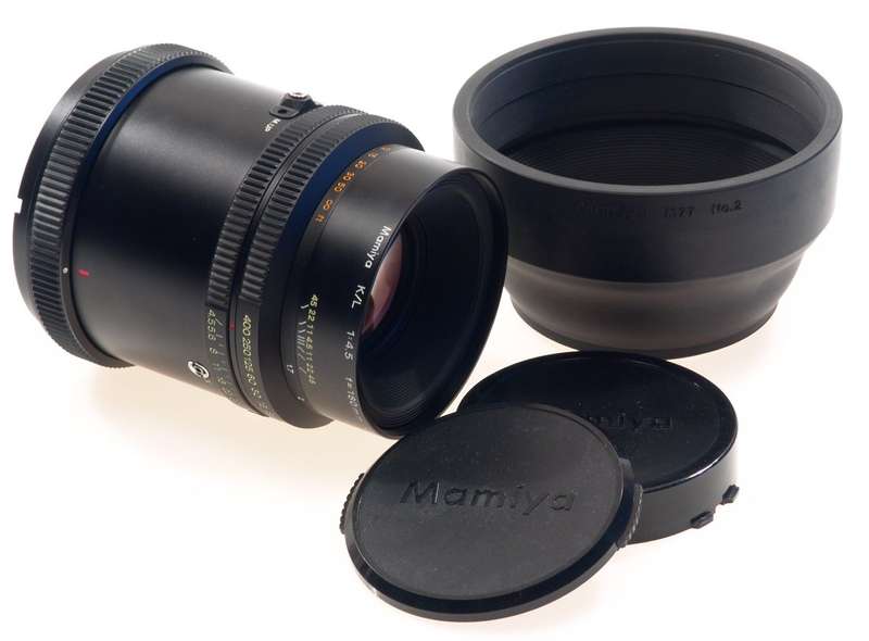 MAMIYA K/L 1:4.5 f=180mm L-A RZ CAMERA LENS 4.5/180 CAP