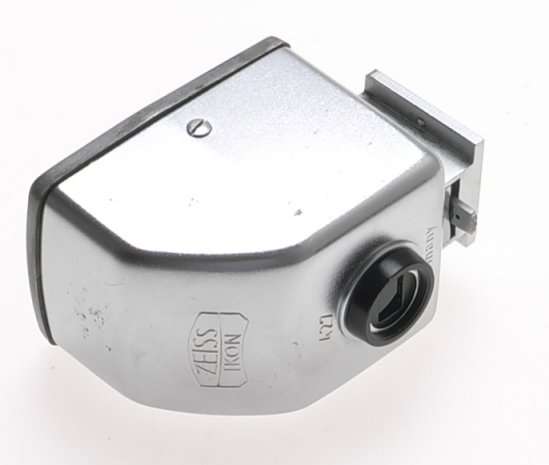 ZEISS IKON CHROME CAMERA UNIVERSAL VIEW FINDER WIDE ANGLE 427 RARE CLEAN CASE