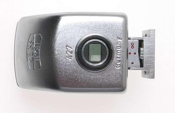 ZEISS IKON CHROME CAMERA UNIVERSAL VIEW FINDER WIDE ANGLE 427 RARE CLEAN CASE