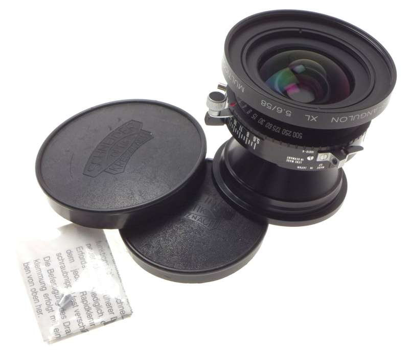 SCHNEIDER SUPER ANGULON XL 5.6/58mm SINAR CAMERA 4x5 MULTICOATING COPAL 0 LENS