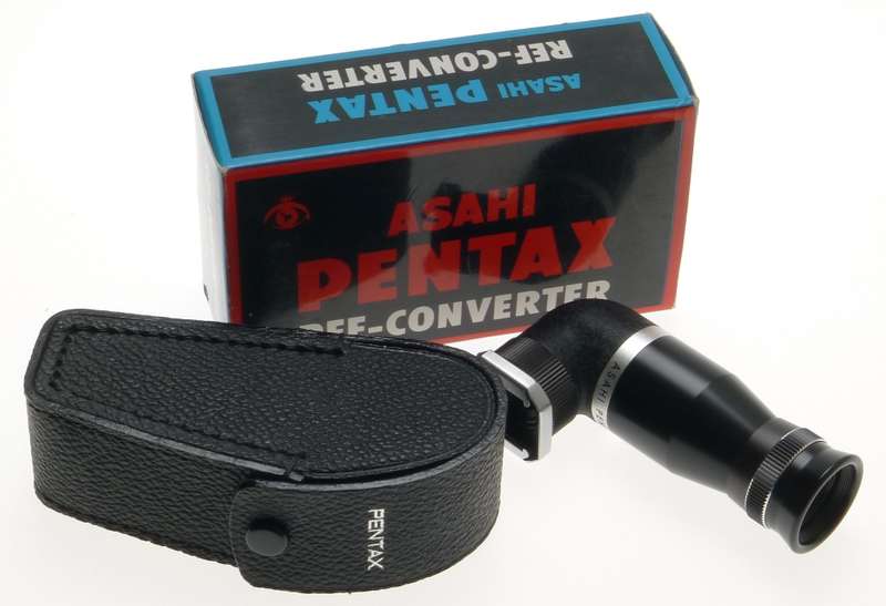 ASAHI PENTAX REF-CONVERTER RIGHT ANGLE HOT SHOE VIEWFINDER FOCUSING EYEPIECE NEW