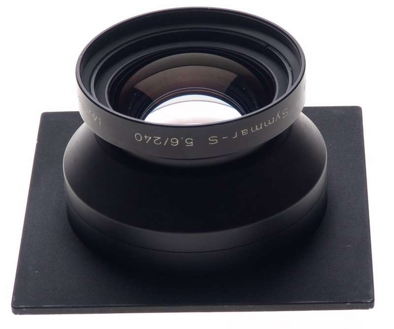 SYMMAR-S 5.6/240 MULTICOATING f=240mm SINAR LENS BOARD CAP FITS HORSEMAN CAMERA