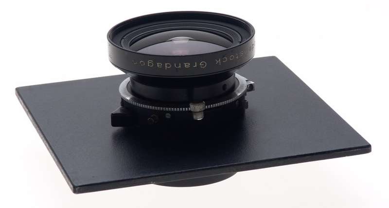 RODENSTOCK GRANDAGON 1:4.5 f=65mm SINAR HORSEMAN CAMERA LENS 4.5/65 LENS BOARD