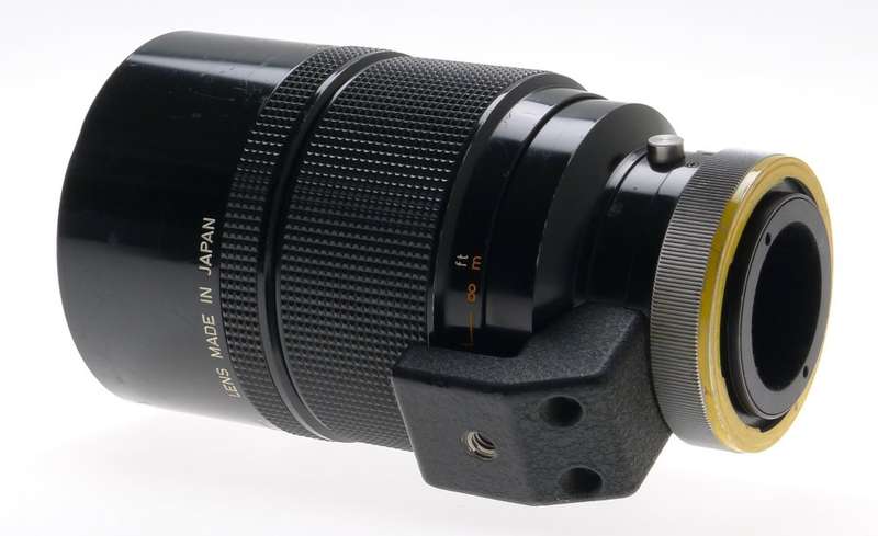 CANON SLR CAMERA BLACK REFLEX LENS 500mm 1:8 S.S.C FD MOUNT 8/500mm CLEAN CAP