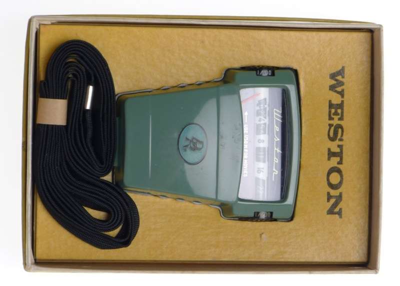 VINTAGE WESTON DR GREEN UNIVERSAL EXPOSUREMETER LIGHT BOXED MODEL MANUALS RARE
