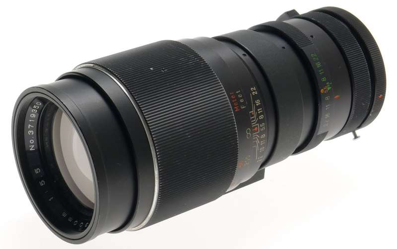 AUTO VIVITAR TELEPHOTO 300mm 1:5.5 CANON FD CAMERA LENS MOUNT BLACK CAPS CLEAN