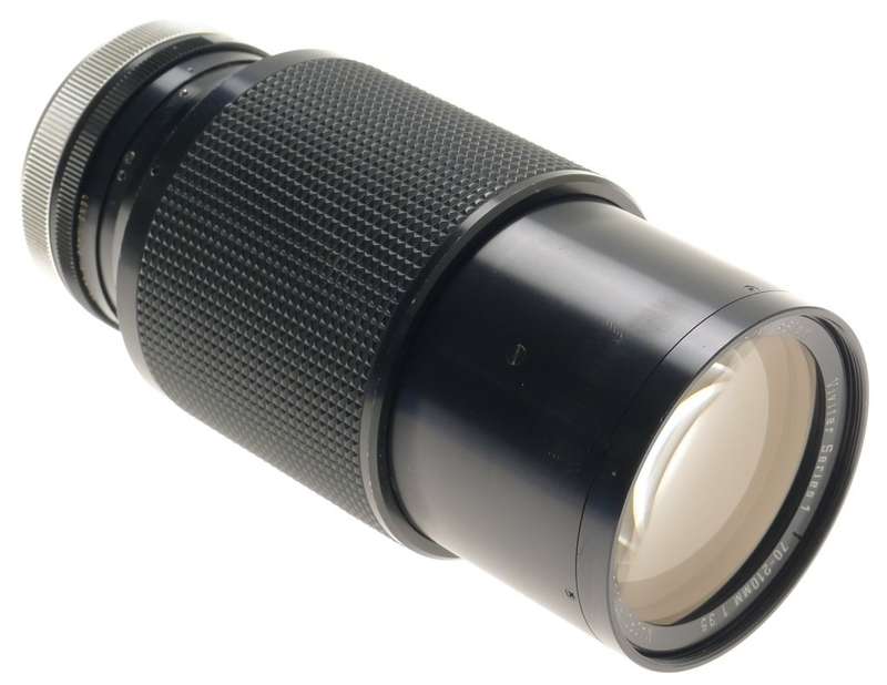 VIVITAR SERIES 1 CANON 70-210mm 1:3.5 MACRO FOCUSING AUTO ZOOM FD MOUNT LENS CAP
