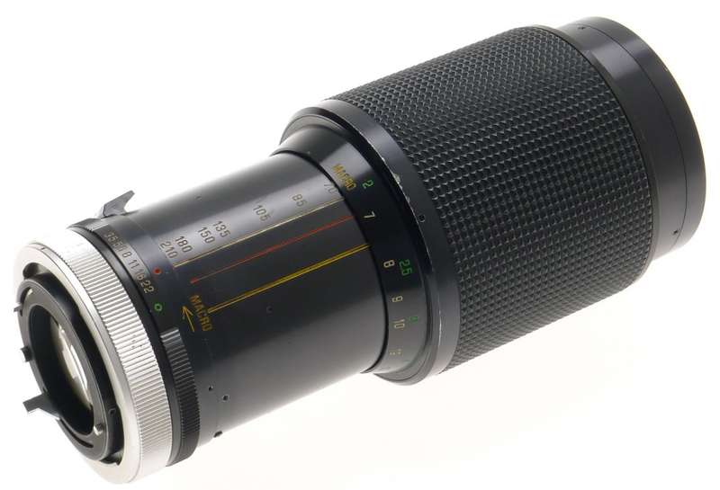 VIVITAR SERIES 1 CANON 70-210mm 1:3.5 MACRO FOCUSING AUTO ZOOM FD MOUNT LENS CAP