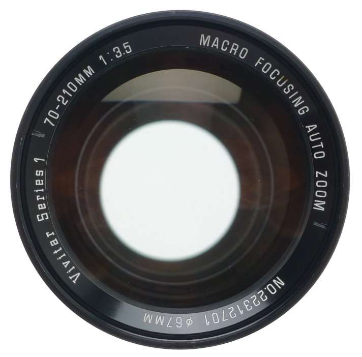 VIVITAR SERIES 1 CANON 70-210mm 1:3.5 MACRO FOCUSING AUTO ZOOM FD MOUNT LENS CAP