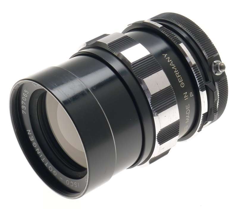 ISCO-GOTTINGEN TELE-WESTANAR 1:3.5/135mm BLACK 35mm FILM CAMERA LENS f=135mm