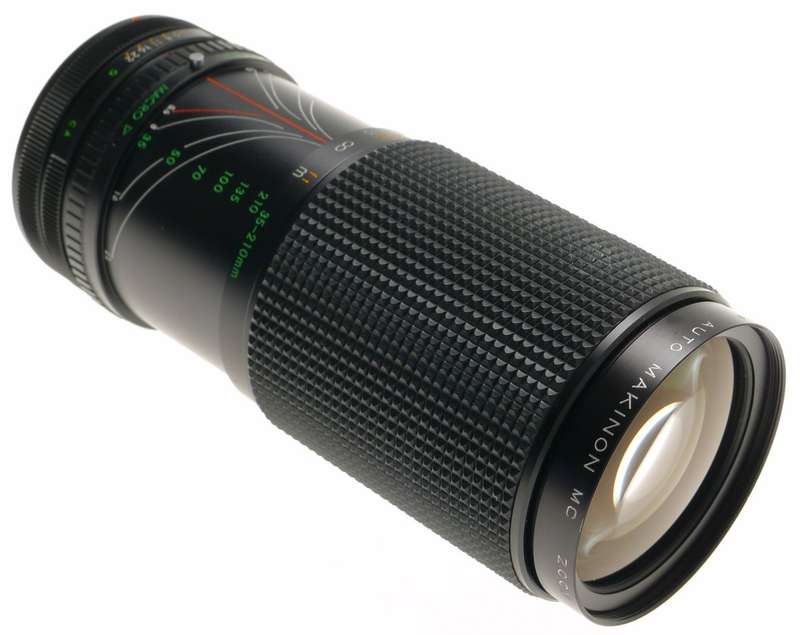 AUTO MAKINON MC ZOOM 1:4-5.5 f=35-210mm EXCELLENT OPTICAL MECHANICAL CONDITION
