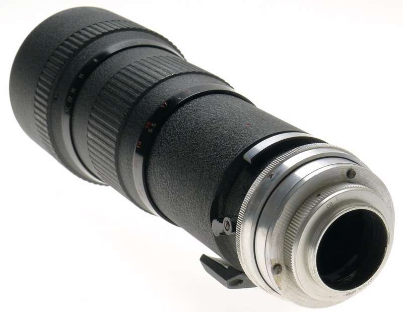 TELE-ENNALYT 4.5/400mm CAMERA LENS CASE M39 LEICA SCREW MOUNT f=400 RANGEFINDER