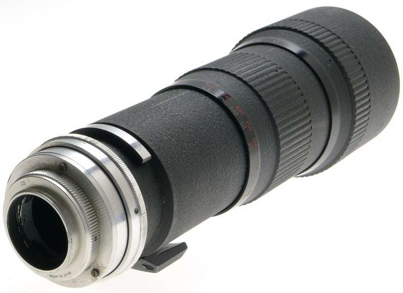 TELE-ENNALYT 4.5/400mm CAMERA LENS CASE M39 LEICA SCREW MOUNT f=400 RANGEFINDER