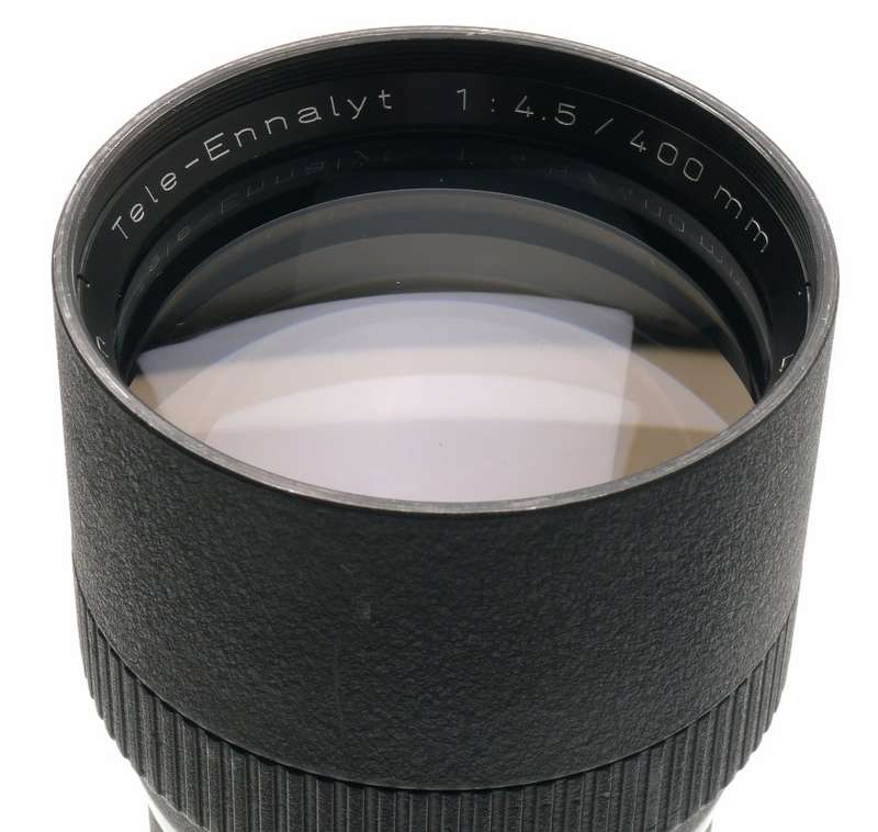 TELE-ENNALYT 4.5/400mm CAMERA LENS CASE M39 LEICA SCREW MOUNT f=400 RANGEFINDER