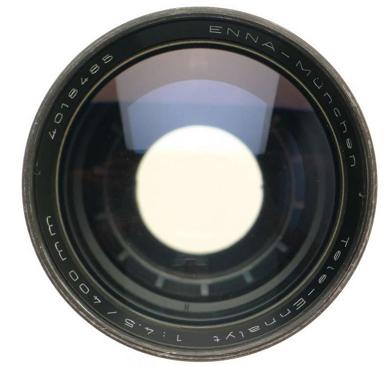 TELE-ENNALYT 4.5/400mm CAMERA LENS CASE M39 LEICA SCREW MOUNT f=400 RANGEFINDER