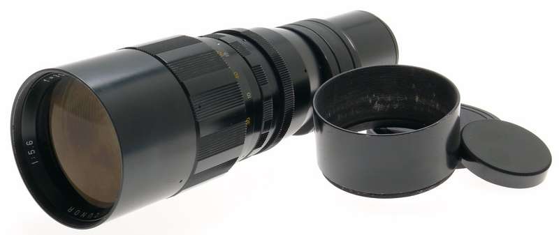 CUNOR TELE LENS 1:5.6 f=350mm M42 SCREW MOUNT 1:5.6/350mm CAP HOOD LIGHTLY USED