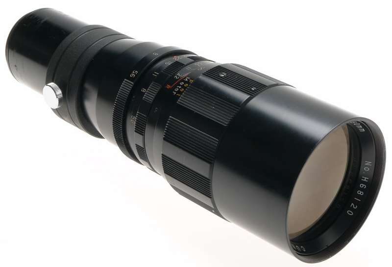 CUNOR TELE LENS 1:5.6 f=350mm M42 SCREW MOUNT 1:5.6/350mm CAP HOOD LIGHTLY USED