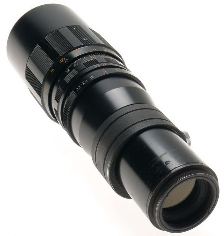 CUNOR TELE LENS 1:5.6 f=350mm M42 SCREW MOUNT 1:5.6/350mm CAP HOOD LIGHTLY USED