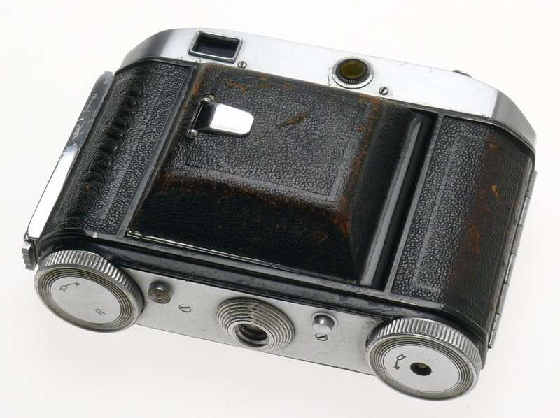 WELTA WELTINI SCHNEIDER XENAR 1:2.8 f=5cm FOLDING BLACK RANGEFINDER CAMERA RAPID