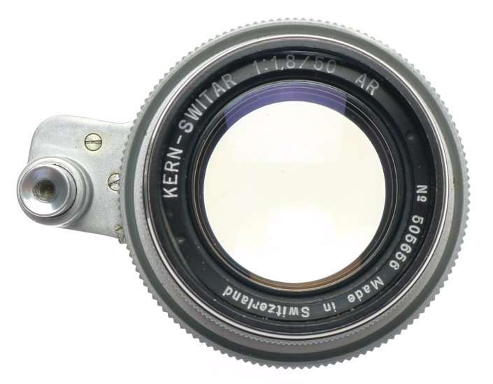 ALPA Mod. 5 RANGEFINDER CHROME CAMERA KERN-SWITAR 1:1.8/50mm AR LENS f=50mm HOOD