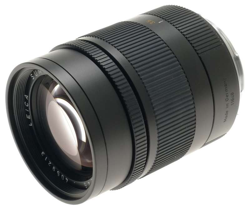 LEICA 1:2.5/90mm SUMMARIT-M CAMERA LENS M9 M3 BLACK 6 bit MONOCHROME GUARANTEE