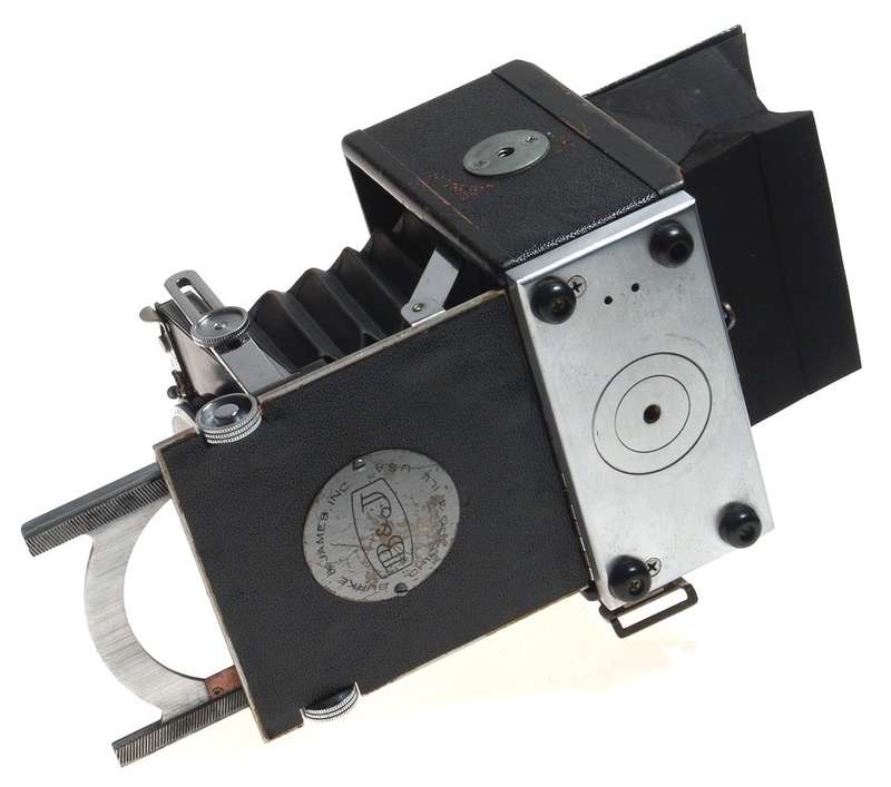 BURKE JAMES PRESS CAMERA WOLLENSAK 4.5/101mm RAPTAR