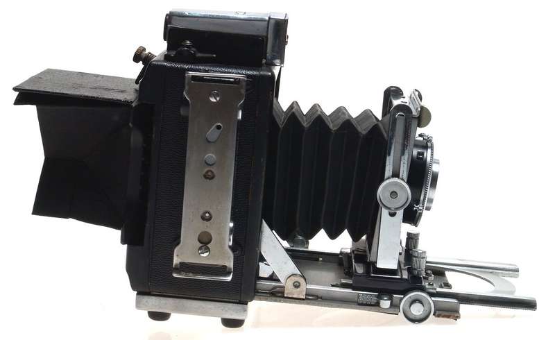 BURKE JAMES PRESS CAMERA WOLLENSAK 4.5/101mm RAPTAR