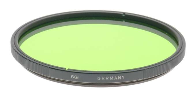 LEICA 13306 GGr LEITZ GREEN LENS FILTER E85 LARGE BLACK PAINT FITS TELYT BOXED
