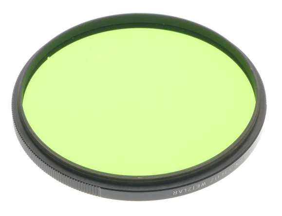 LEICA 13306 GGr LEITZ GREEN LENS FILTER E85 LARGE BLACK PAINT FITS TELYT BOXED