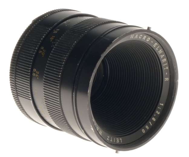 WELL USED LEICA MACRO-ELMARIT-R 1:2.8/60 CAPS 3-CAM SLR CAMERA LENS FITS M240