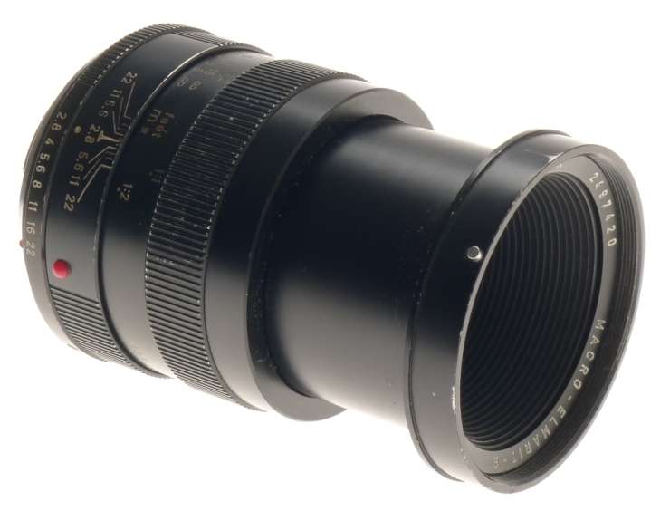 WELL USED LEICA MACRO-ELMARIT-R 1:2.8/60 CAPS 3-CAM SLR CAMERA LENS FITS M240