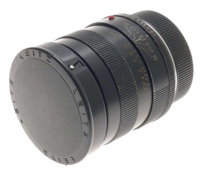 WELL USED LEICA MACRO-ELMARIT-R 1:2.8/60 CAPS 3-CAM SLR CAMERA LENS FITS M240