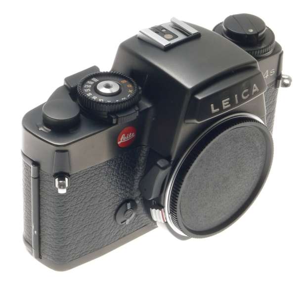 GOOD CONDITION LEICA R4s LEITZ 35mm SLR FILM CAMERA BODY NECK STRAP CAP USED