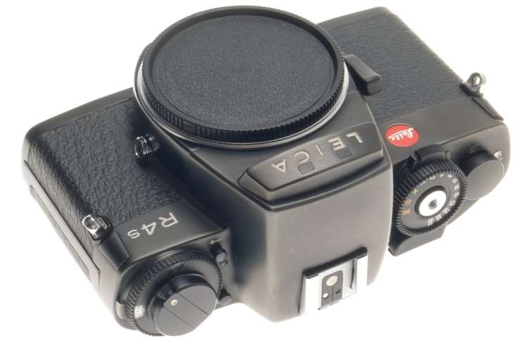 GOOD CONDITION LEICA R4s LEITZ 35mm SLR FILM CAMERA BODY NECK STRAP CAP USED