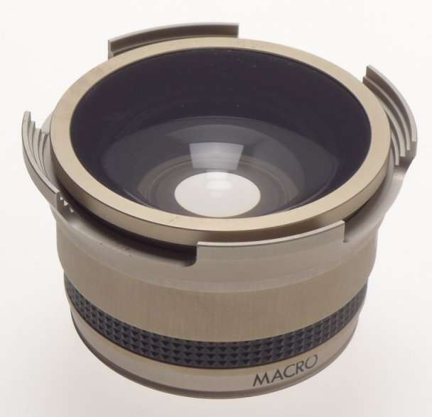 TITANIUM SUPER WIDE MACRO 0.42 X AF AUXILLARY LENS CASE CLEAN GLASS 46mm MOUNT