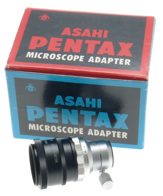 ASAHI PENTAX MICROSOPE ADAPTER II NEW IN BOX COMPLETE UNUSED MINT