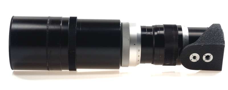 LEICA TELYT 5/400 CASED CAMERA LEICA VISOFLEX LENS CAP
