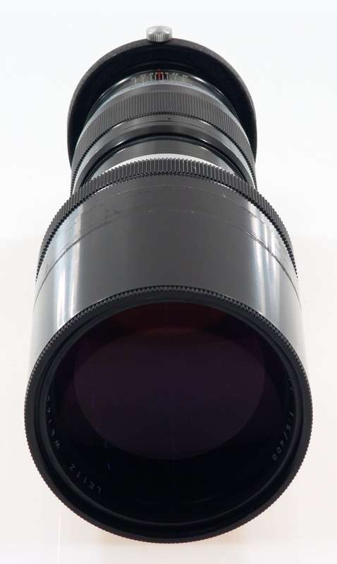 LEICA TELYT 5/400 CASED CAMERA LEICA VISOFLEX LENS CAP