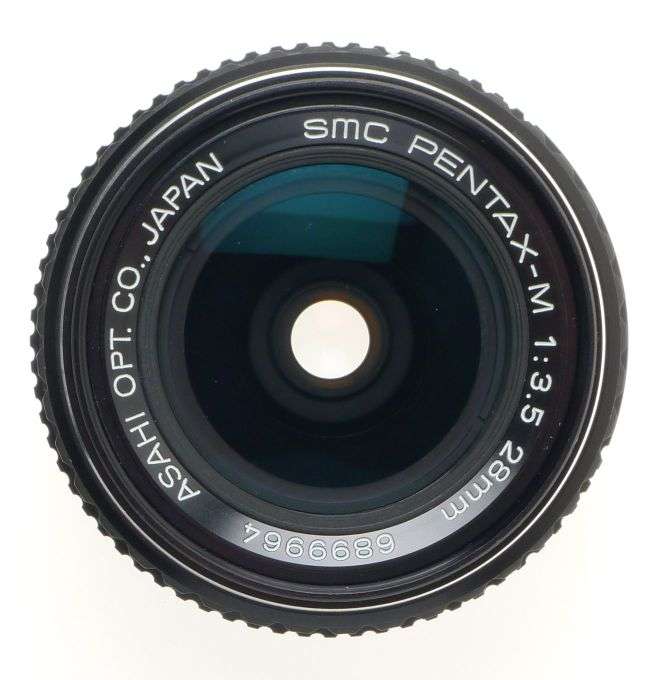 PENTAX-M SMC PRIME 1:3.5/28mm ASAHI BAYONET MOUNT SLR CAMERA LENS CAPS EXCELLENT