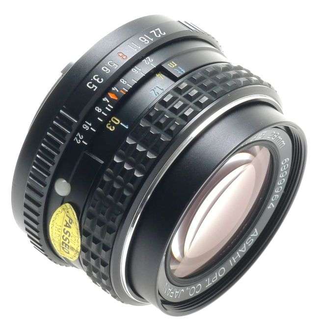 PENTAX-M SMC PRIME 1:3.5/28mm ASAHI BAYONET MOUNT SLR CAMERA LENS CAPS EXCELLENT
