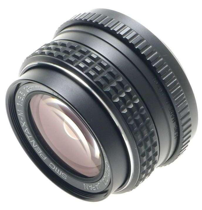 PENTAX-M SMC PRIME 1:3.5/28mm ASAHI BAYONET MOUNT SLR CAMERA LENS CAPS EXCELLENT