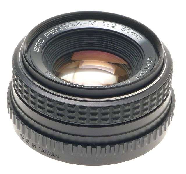 PENTAX-M SMC PRIME 1:2/50mm ASAHI BAYONET MOUNT SLR CAMERA LENS CAPS f=50mm NICE
